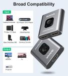 GANA 4K HDMI Splitter and Switcher Adapter