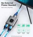 GANA 4K HDMI Splitter and Switcher Adapter