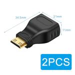 2-Pack Mini HDMI to HDMI Adapter 1080p