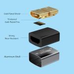 HDMI Female to Female Coupler with 8K Support