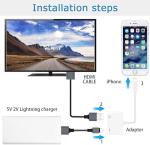 Apple Lightning to HDMI Adapter for iPhone and iPad