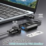 HDMI to VGA Adapter for Computer and TV