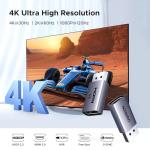 UGREEN 4K DisplayPort to HDMI Adapter 2-Pack