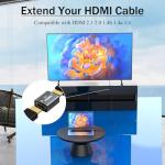 HDMI Female to Female Coupler with 8K Support