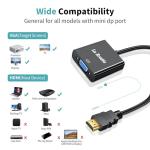 HDMI to VGA Adapter for Computer and TV