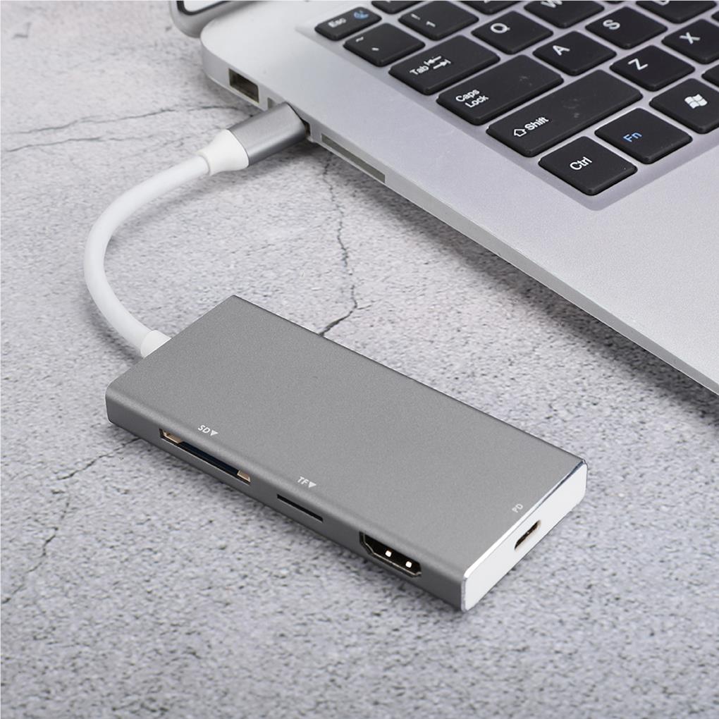 7-In-1 USB-C Adapter for Macbook