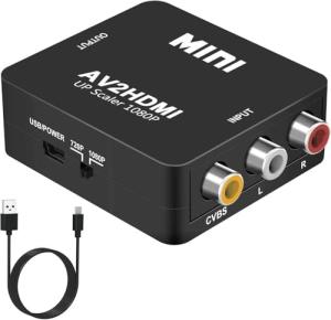 RCA to HDMI Converter for TV and Gaming
