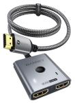 WARRKY 4K HDMI Switch 2x1 Bidirectional Splitter