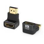 Right Angle HDMI Adapter 8K 90/270 Degree Combo