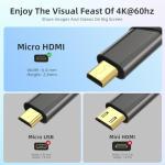 Micro HDMI to HDMI 4K Adapter for Devices