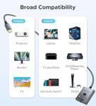WARRKY 4K HDMI Switch 2x1 Bidirectional Splitter