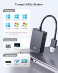 GANA USB to HDMI Adapter for PC and Laptop