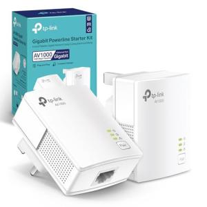 TP-Link Gigabit Powerline Adapter Kit, 1000 Mbps