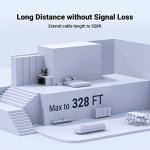 UGREEN High-Speed Aluminum Ethernet Coupler for LAN