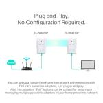 TP-Link AV600 Powerline Adapter with Ethernet