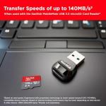 SanDisk 128GB Ultra microSDXC Card with Adapter