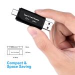 4-in-1 USB-C SD Card Reader Adapter