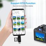 4-in-1 USB-C SD Card Reader Adapter