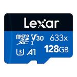 Lexar 128GB Micro SD Card with SD Adapter