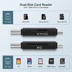 USB-C SD Card Reader and OTG Adapter