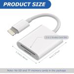 2-in-1 SD and TF Card Reader Adapter