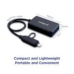 4-in-1 USB-C Memory Card Reader Adapter