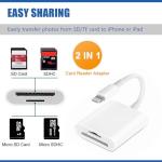 2-in-1 SD and TF Card Reader Adapter