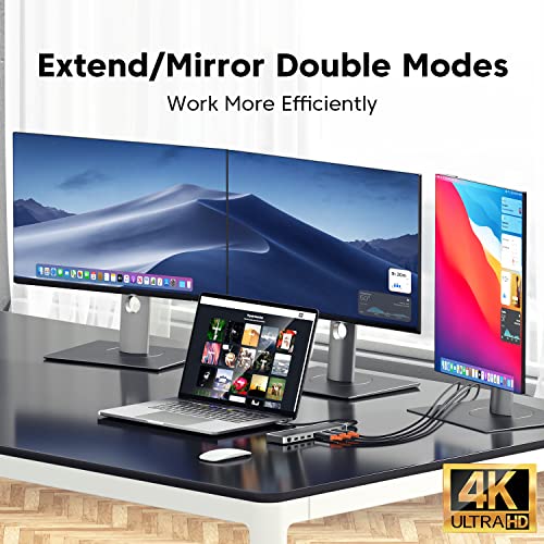 12-in-1 USB-C Hub for MacBook & Windows