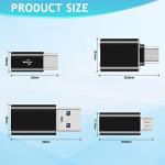 AXFEE USB to USB-C Adapter Set, 4PCS