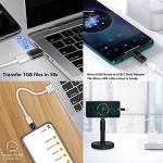 AXFEE USB to USB-C Adapter Set, 4PCS
