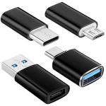 AXFEE USB to USB-C Adapter Set, 4PCS
