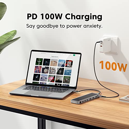 12-in-1 USB-C Hub for MacBook & Windows