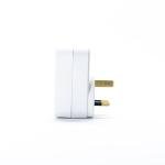 STATUS 2-Port USB-C Multi Plug Adapter White