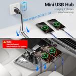 KiWiBiRD Mini USB Hub with Multi Ports