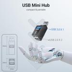 KiWiBiRD Mini USB Hub with Multi Ports