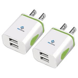 Dual USB UK to USA Travel Plug Adapters