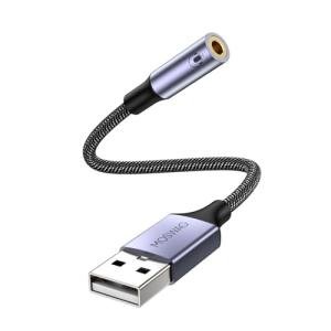 USB-C to 3.5mm Audio Adapter for Headsets