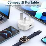 White USB-C Wall Charger for iPhone and More