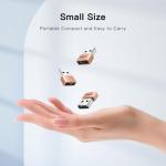 3-Pack USB A to C Adapter for iPhone & More