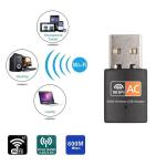 AC600 USB WiFi Adapter for PC and Laptop