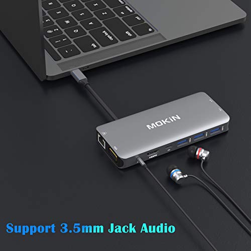 10-in-1 USB-C Multiport Adapter with HDMI & Ethernet