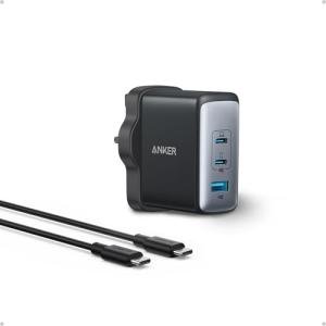 Anker 100W USB-C Fast Charger, 3-Port Compact