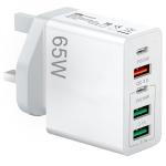 65W 5-Port USB-C Fast Charger for Devices