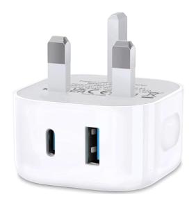 Dual Port USB-C Fast Charger for iPhone