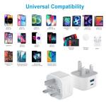 20W Fast USB-C Charger for iPhone and Apple Watch