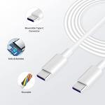 Dual Port 40W USB C Wall Charger with Cable