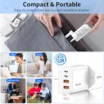 40W USB-C Fast Charger Dual Port 2-Pack