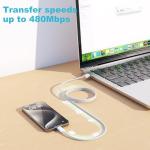 1M USB-C Charger Cable for iPhone and iPad