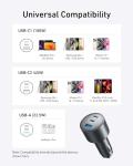 Anker 167.5W 3-Port USB-C Car Charger