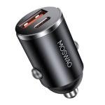 Mini Dual USB-C Car Charger with Quick Charge